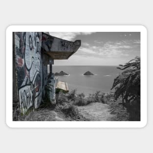 Lanikai Pillbox Aloha Sticker